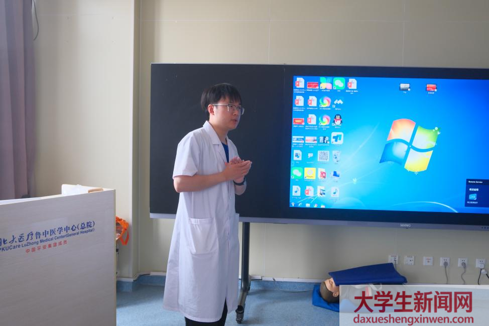 青春走访医线，研学赋能健康 ——“智元怡养”实践团走进北大医疗淄博医院